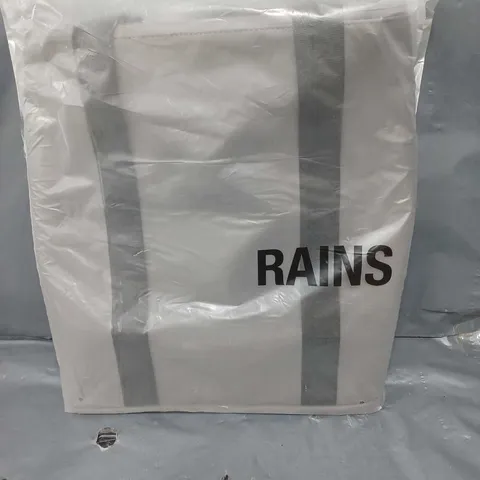 RAINS WEEKEND BAG GREY 