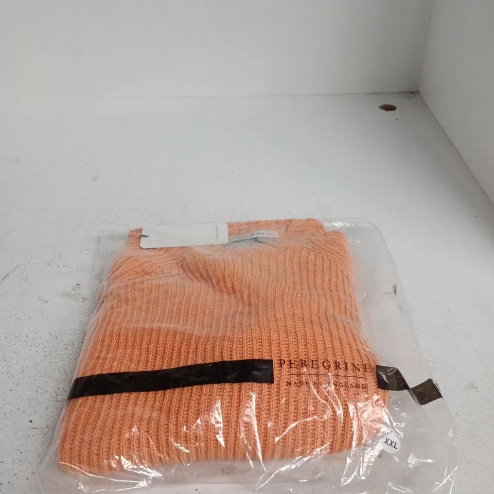 PEREGRINE ORANGE KNIT JUMPER – XXL