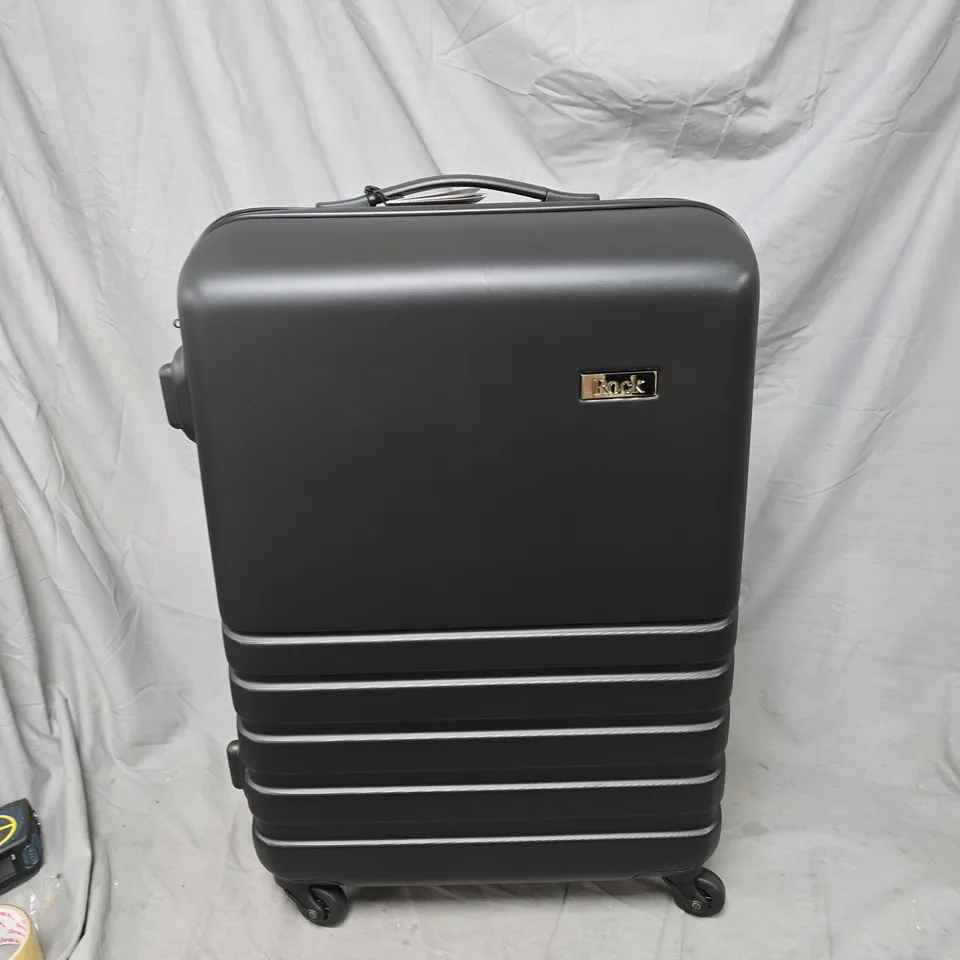 ROCK LUGGAGE TR-0169TSA-BLK-M TROLLEY CASE – BLACK, MEDIUM