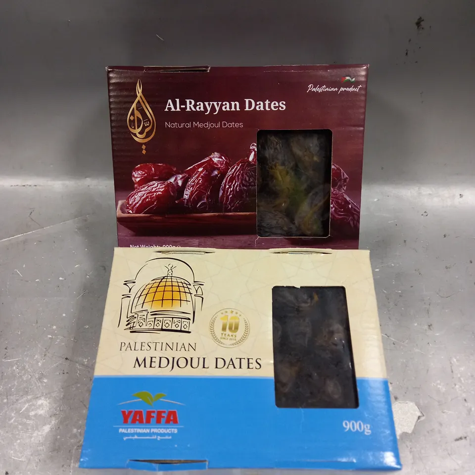 2 X BOXED SEALED DATE FRUIT PRODUCTS 