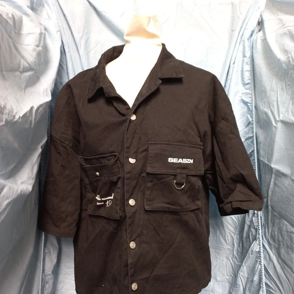 SEASZN BLACK JACKET, SIZE M