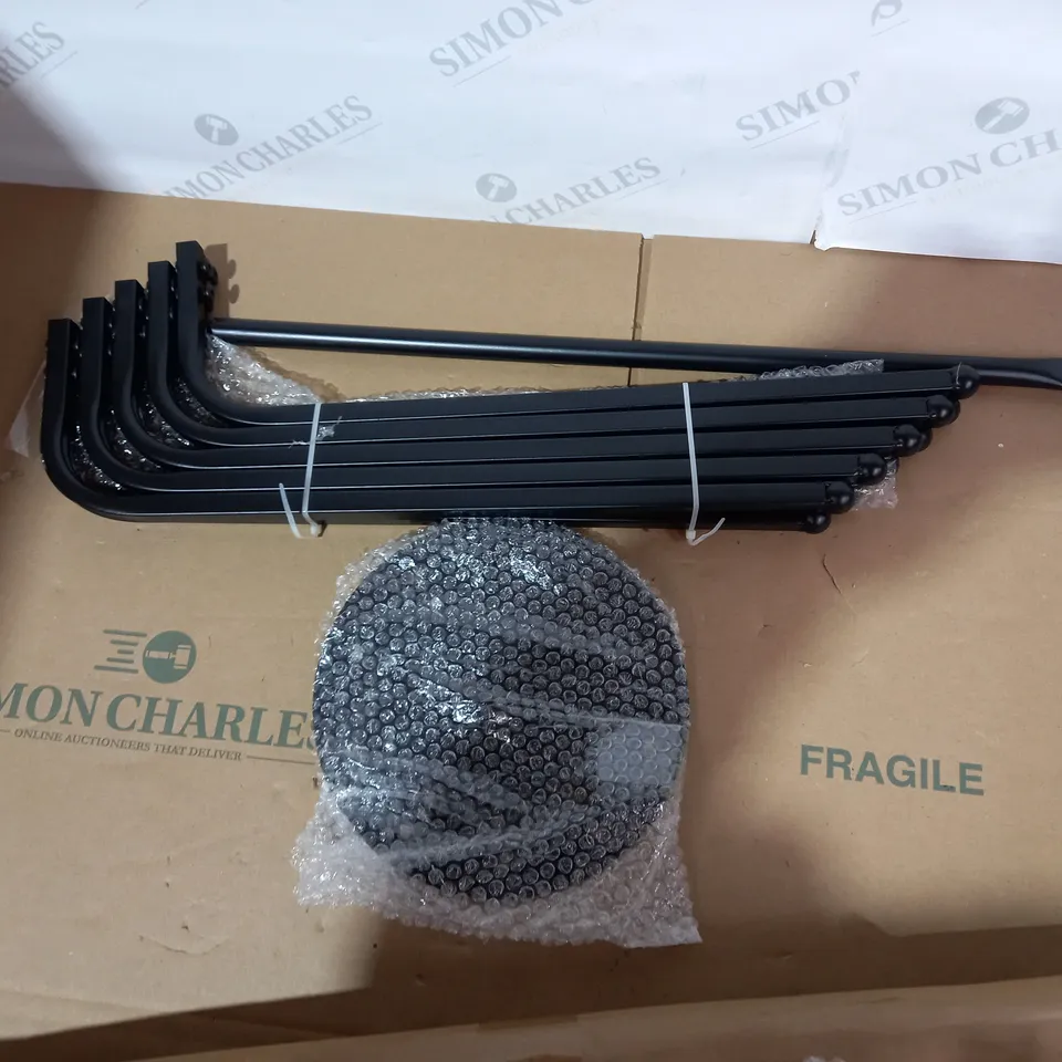 BOXED DESIGNER BLACK METAL FRAME KIT