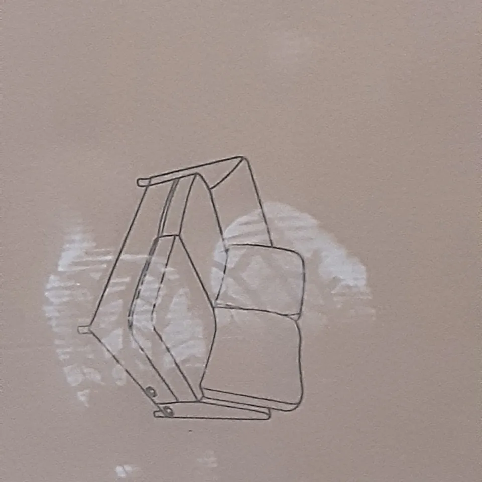 BOXED HAYWARD FABRIC L SHAPE CORNER SOFA , DOVE GREY , INCOMPLETE BOX 1/2 , NO BOX 2