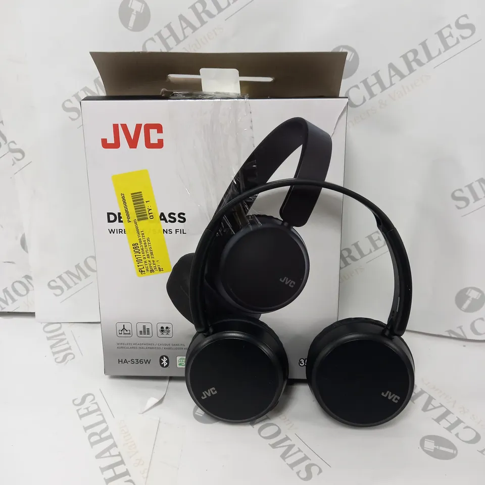 BOXED JVC HA-S36W WIRELESS HEADPHONES 