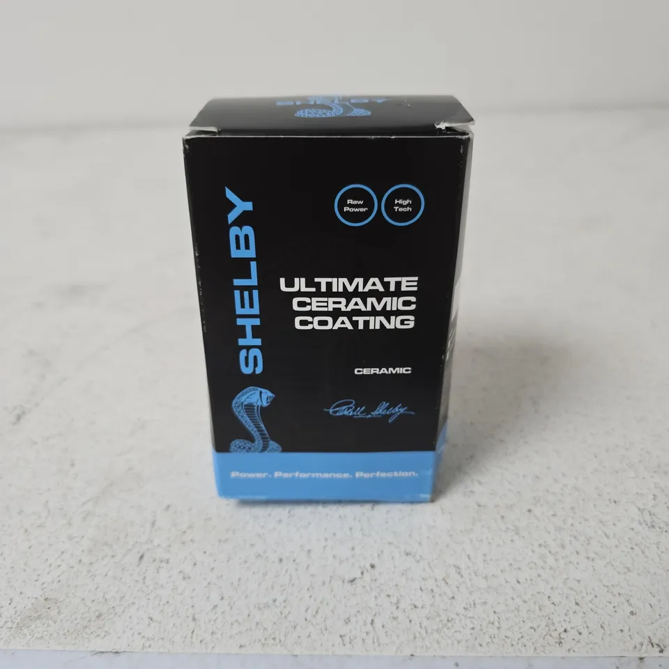 SHELBY ULTIMATE CERAMIC COATING – BOXED CAR CARE PRODUCT
