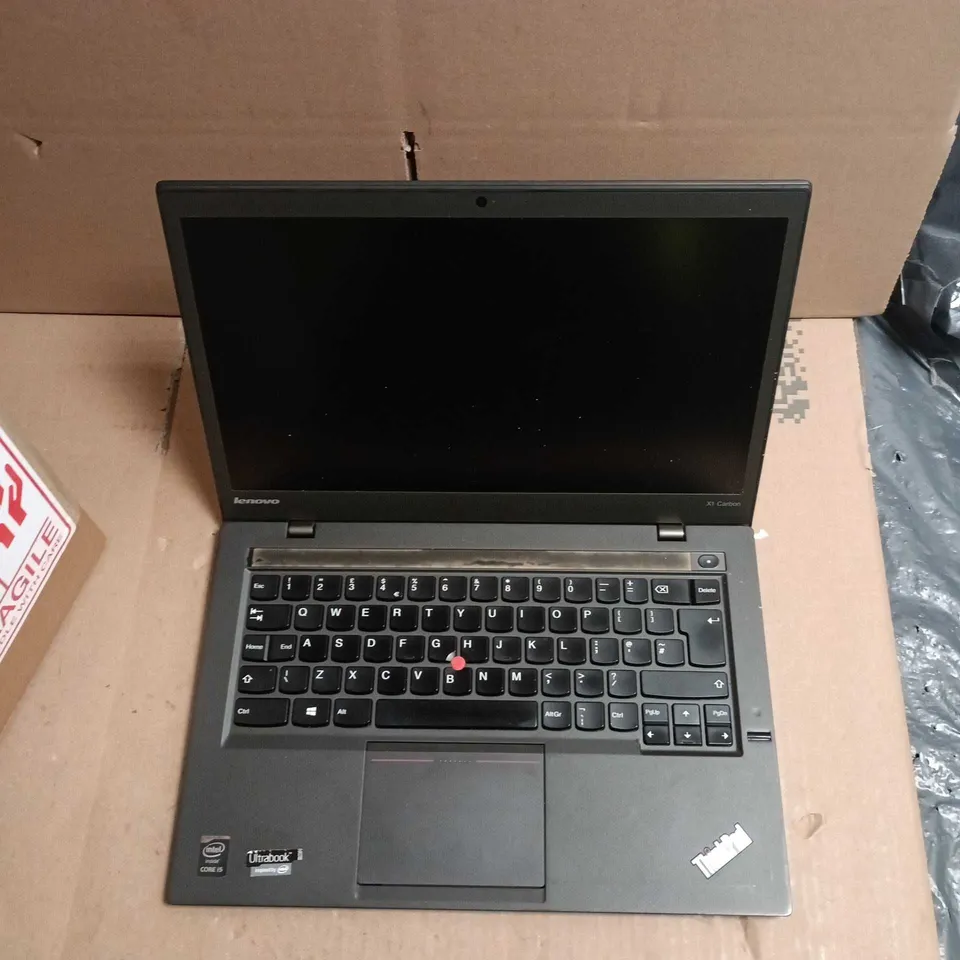 UNBOXED LENOVO THINKPAD X1 CARBON LAPTOP – I5-4210U, 8GB RAM, 256GB SSD, 14-INCH, BLACK