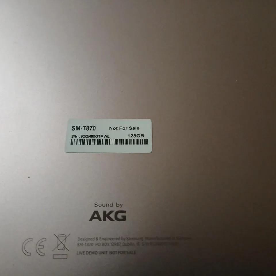 SAMSUNG GALAXY TAB S7 SM-T870 128GB – ROSE GOLD