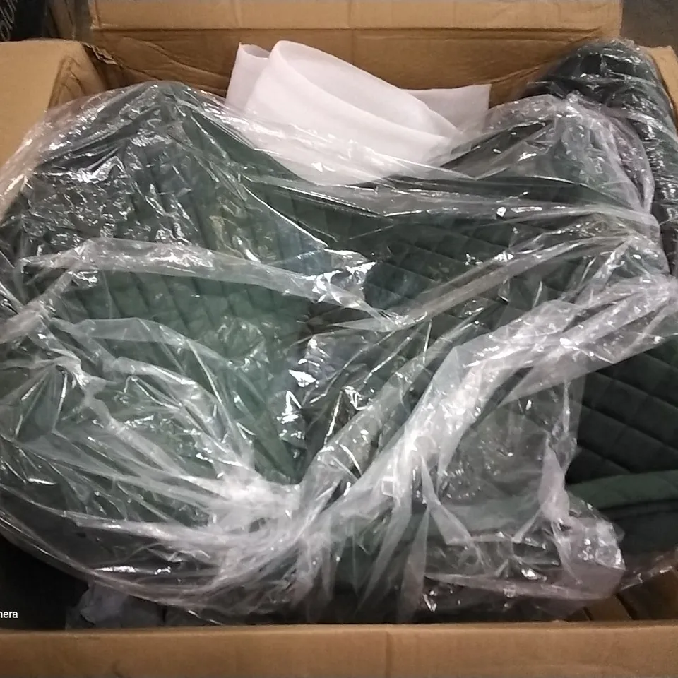 BOXED RAYNE UPHOLSTERED DINING CHAIR PINE GREEN