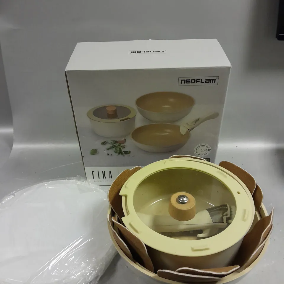 BOXED NEOFLAM MIDAS PLUS POT AND PAN SET