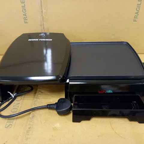 GEORGE FOREMAN FAT REDUCING GRILL & GRIDDLE