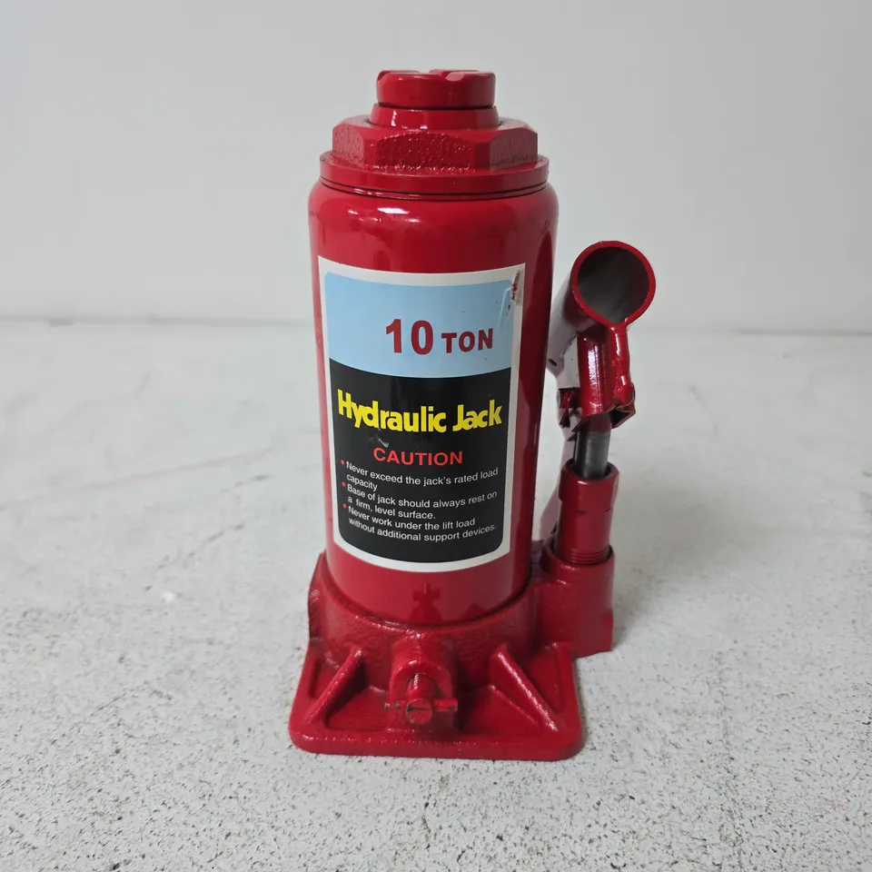 10TON HYDRAULIC JACK IN RED
