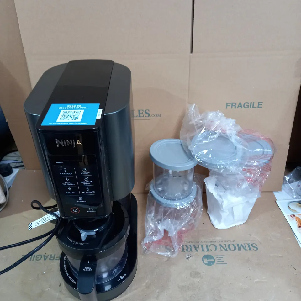 NINJA CREAMI ICE CREAM & DESSERT MAKER