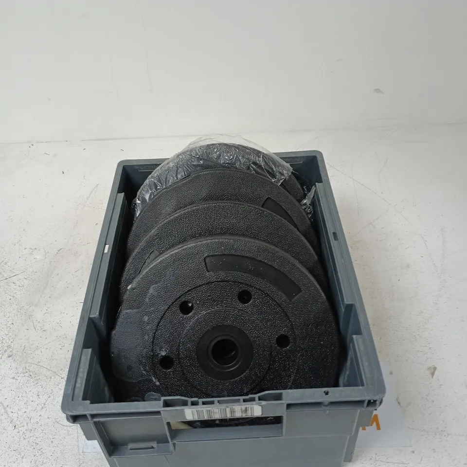 4X 5KG PLATES