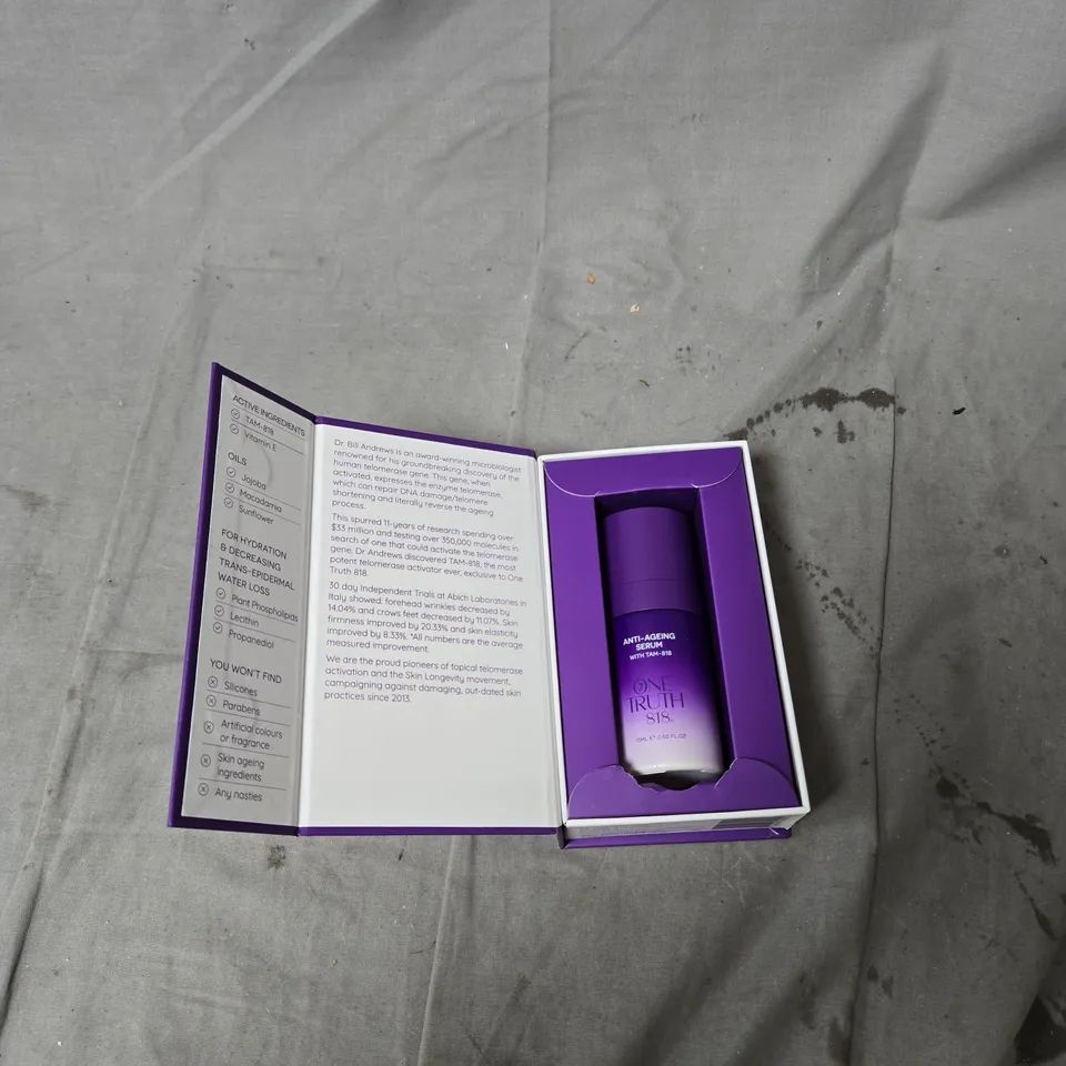 ONE TRUTH 818 ANTI-AGEING SERUM – 15ML