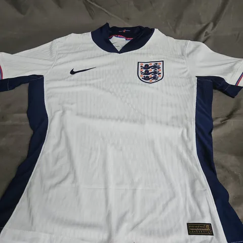ENGLAND NATIONAL TEAM FOOTBALL SHIRT β NIKE WHITE HOME KIT (MEN'S) SIZE S