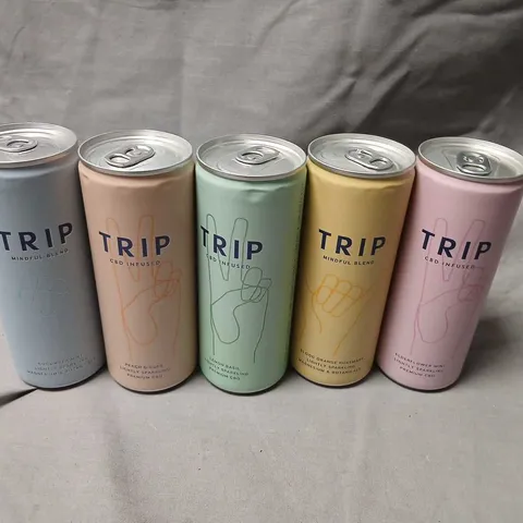 TWO PACKS OF 12 TRIP SEVEN FLAVOUR MIXED PACKS