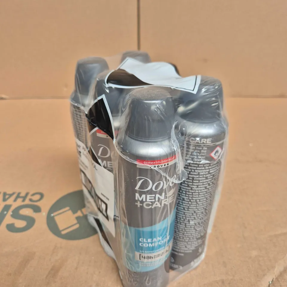 DOVE MEN+CARE DEODORANT SPRAY – X6