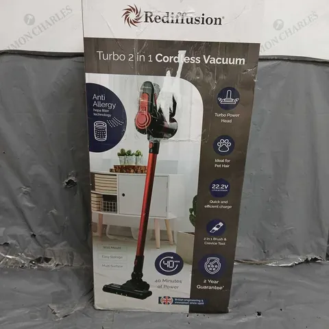 TURBO 2 IN 1 CORDLESS VACUUM