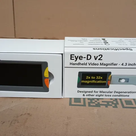 VISIONAID EYE-D V2 HANDHELD VIDEO MAGNIFIER