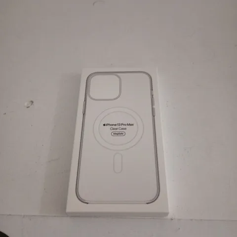 BOX OF APPROXIMATELY 40 IPHONE 13 PRO MAX CLEAR CASES MAGSAFE