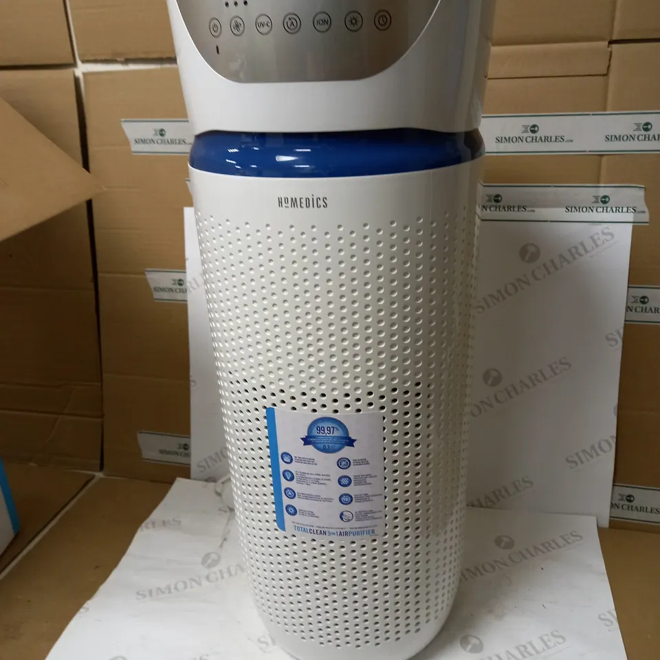 HOMEDICS TOTALCLEAN 5 IN 1 TOWER AIR PURIFIER