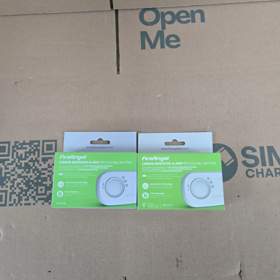 FIREANGEL CARBON MONOXIDE ALARM REPLACEMENT BATTERY PACK (2-PACK)