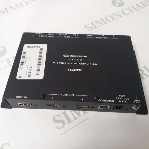 CRESTON HD-DA-2 DISTRIBUTION AMPLIFIER HDMI