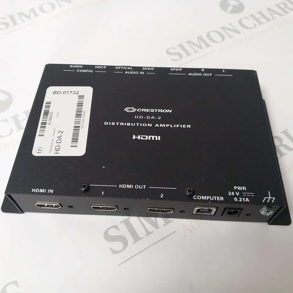 CRESTON HD-DA-2 DISTRIBUTION AMPLIFIER HDMI