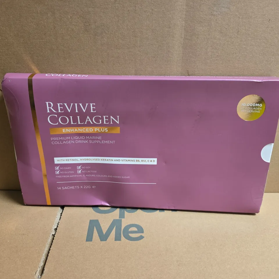BOXED REVIVE COLLAGEN ENHANCED PLUS (14 SACHETSX22G)