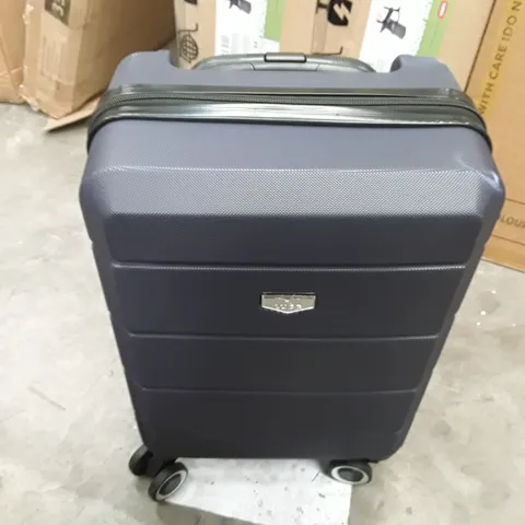 UNBOXED KEPLIN LUGG SMALL SIZE TRAVEL LUGGAGE WITH WHEELS BLUE COLOUR 