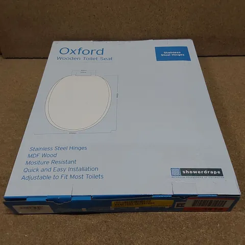 BOXED OXFORD ROUND STANDARD TOILET SEAT 