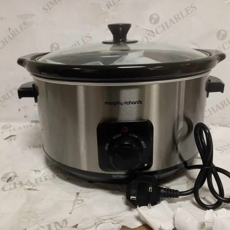 MORPHY RICHARDS 461013 6.5 LITRE CERAMIC SLOW COOKER