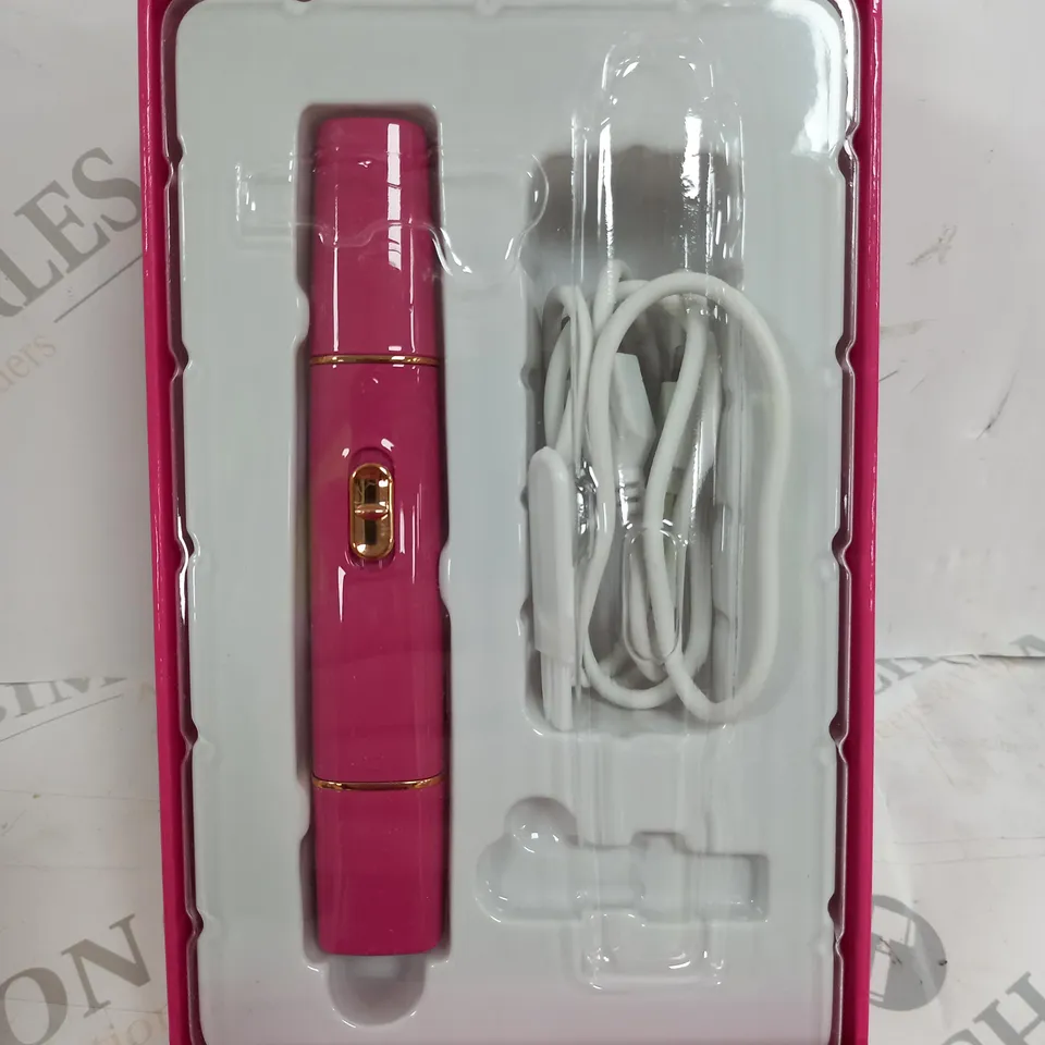 SIMPLY BEAUTY 2 IN 1 SUPER SMOOTH FACE & BROWS HAIR REMOVER, FUCHSIA