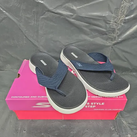 SKECHERS ULTRA GO SLIP ON SANDALS - SIZE 7