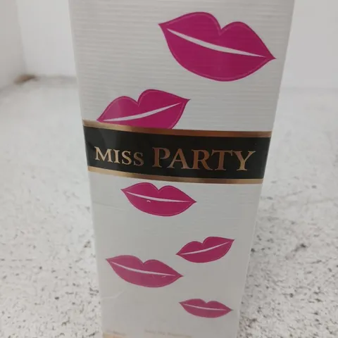 BOXED AND SEALED MISS PARTY EAU DE PARFUM 100ML