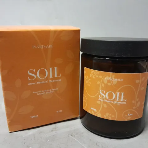 BOXED PLANTMADE SOIL - HAIR/BEARD SOUFFLÉ 180ML 