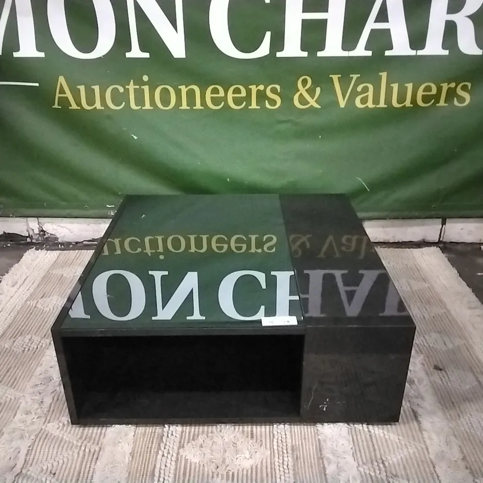 DESIGNER ALF ITALIA NOVECENTO MIRRORED SQUARE COFFEE TABLE  RRP £865