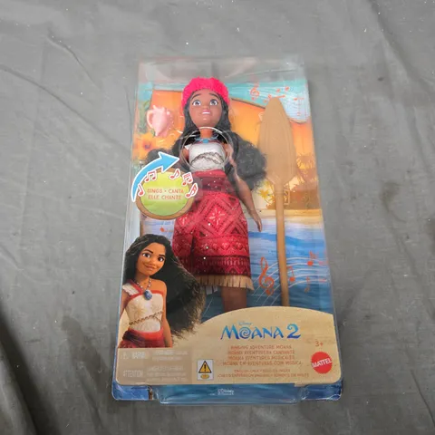 DISNEY MOANA 2 SINGING ADVENTURE MOANA FASHION DOLL 