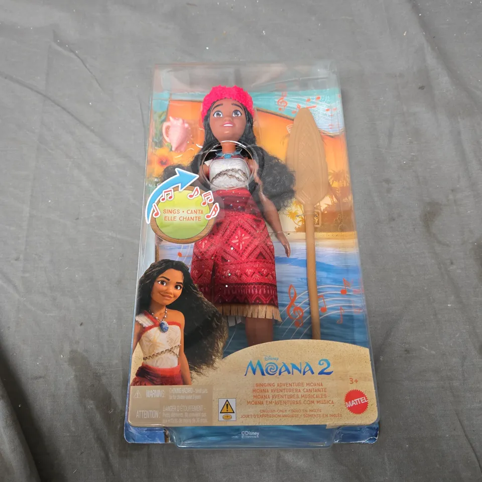 DISNEY MOANA 2 SINGING ADVENTURE MOANA FASHION DOLL 