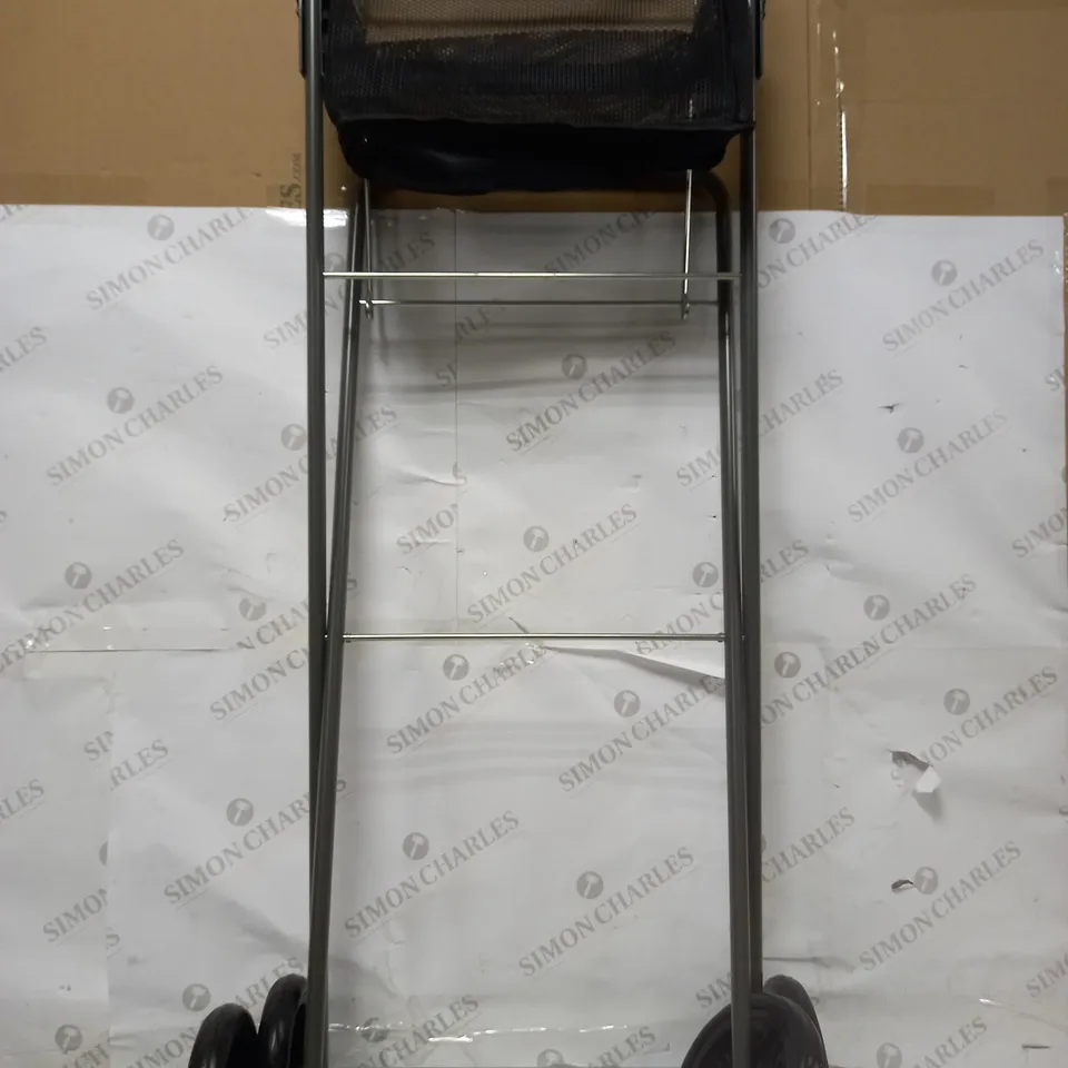 HILLS LAUNDRY TROLLEY, EXTRA TALL PREMIUM LAUNDRY TROLLEY ON WHEELS, COLLAPSABLE, WOODLAND GREY, UNASSEMBLED - COLLECTION ONLY