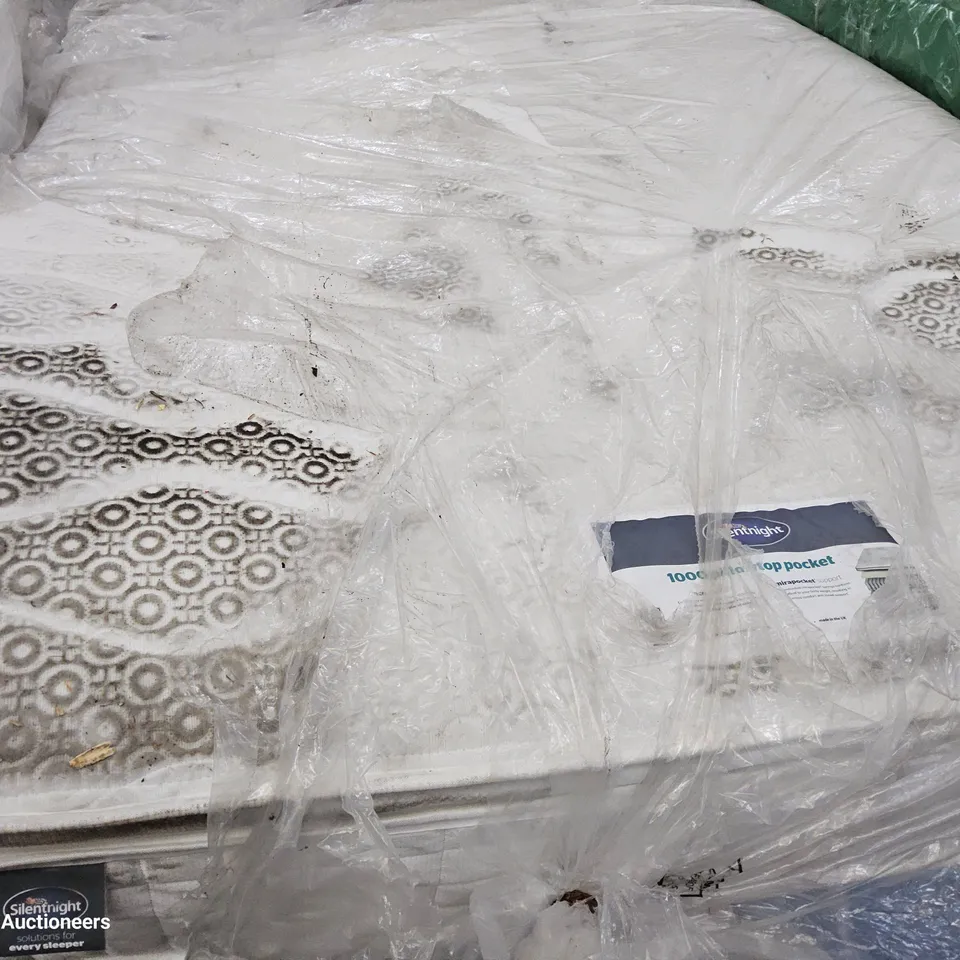QUALITY BAGGED 5' KINGSIZE SILENTNIGHT 1000 PILLOWTOP MATTRESS 