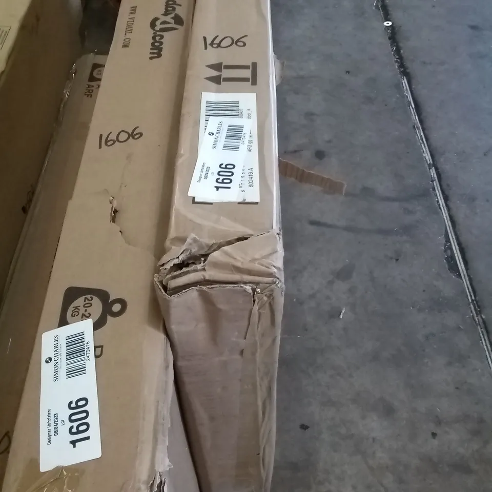 BOXED 2 DOOR WARDROBE BLACK (2 BOXES)