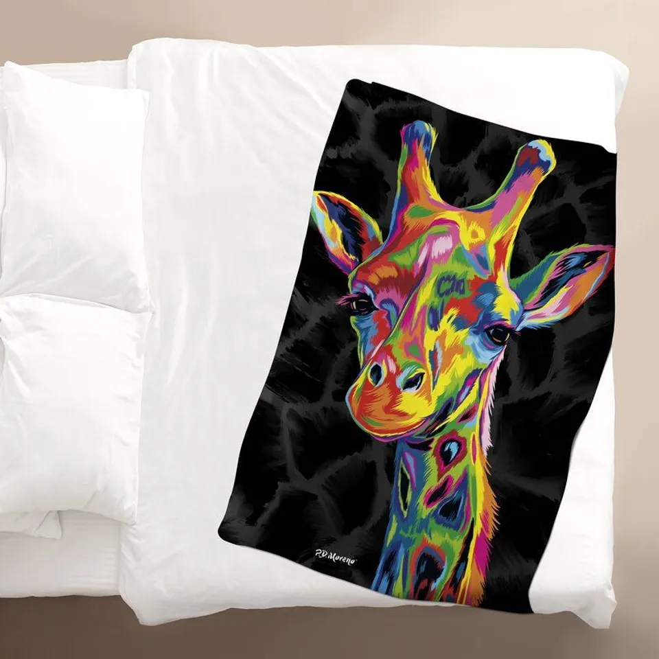 SEBASTIAN THE GIRAFFE BLANKET