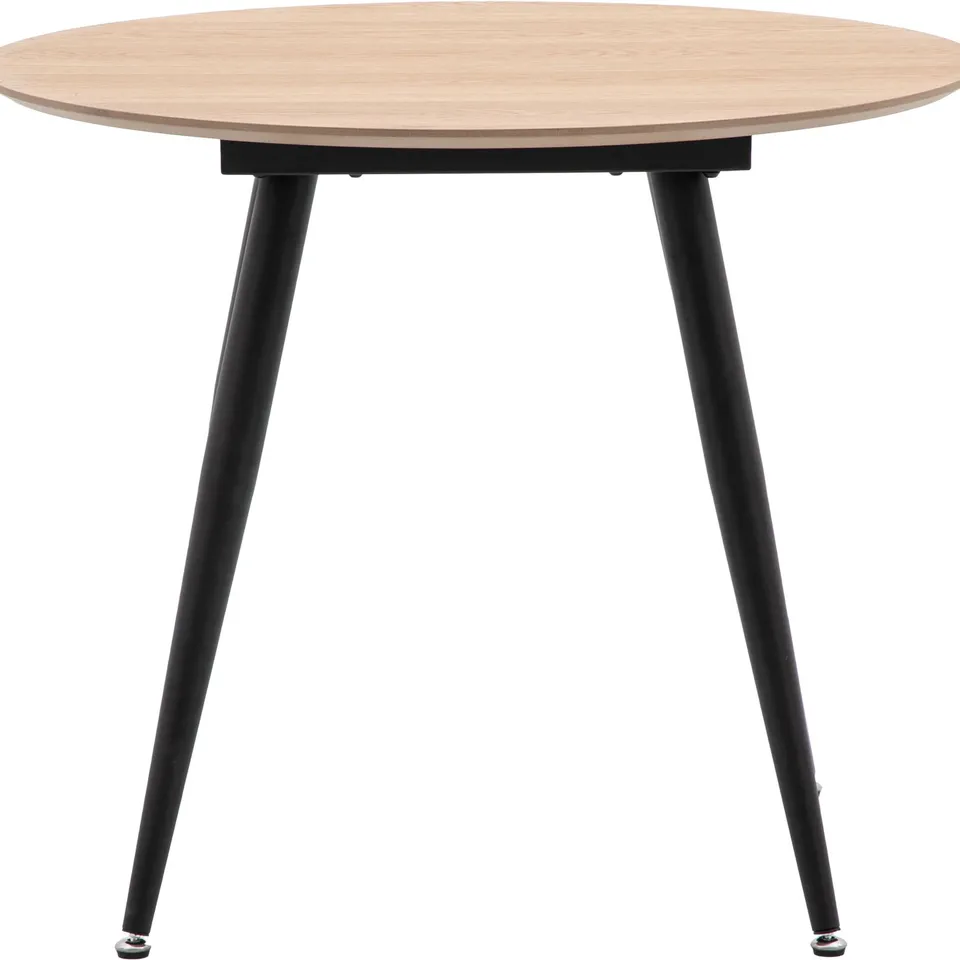 BOXED GALLERY DIRECT ASTLEY ROUND DINING TABLE OAK 