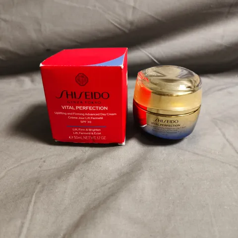 SHISEIDO VITAL PERFECTION UPLIFTING AND FIRMING DAY CREAM SPF 30, 50ML