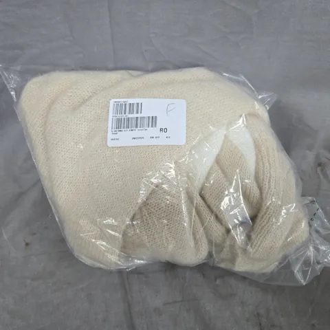 BAGGED IZABEL LONDON BATWING SLEEVE COLOURBLOCK JUMPER SIZE SMALL