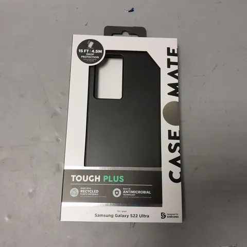 APPROXIMATELY 38 BOXED CASE MATE TOUGH PLUS ANTIMICROBIAL RECYCLED PHONE CASES FOR SAMSUNG GALAXY S22 ULTRA