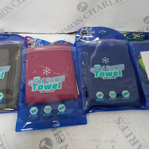 AQUA LASER SET OF 4 COOL DOWN TOWELS