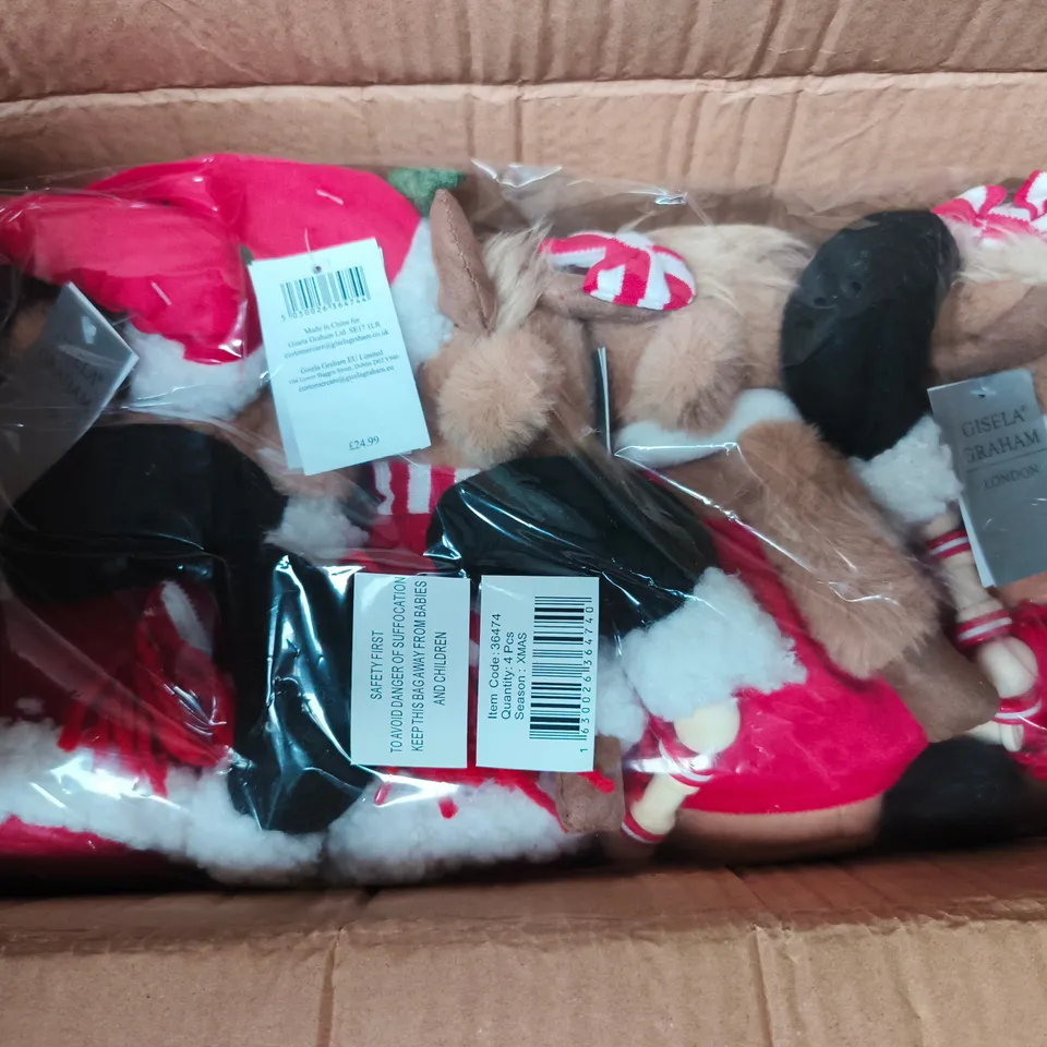 APPROXIMATELY 8 GISELA GRAHAM HIGHLAND COW ORNAMENTS