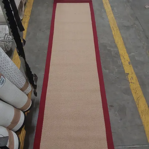 QUALITY DESIGNER RUG - APPROXIMATELY 230 x 60cm